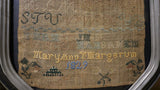 Sampler Miss Mary Ann Dated 1829