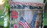 Patriotic Primitive Candle LED