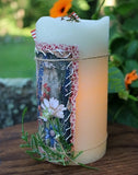 Patriotic Primitive Candle LED