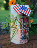 Patriotic Primitive Candle LED