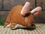 Amish Rabbit Handmade Basket Easter Gathering