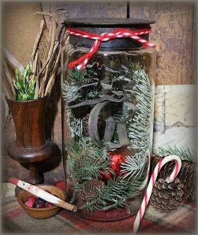 19th Century Apothecary Jar Festive