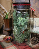 19th Century Apothecary Jar Festive