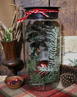 19th Century Apothecary Jar Festive