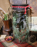 19th Century Apothecary Jar Festive