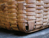 Market Splint Patriotic Basket with Flowers and Flag
