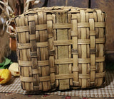 Amish Rabbit Handmade Basket Easter Gathering