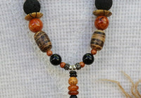 Autumn Tree of Life Primitive Necklace