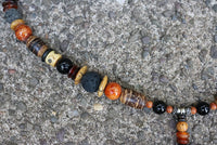 Autumn Tree of Life Primitive Necklace