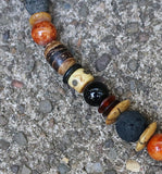 Autumn Tree of Life Primitive Necklace