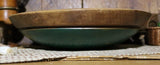 Bowl Squash Green Paint Unique