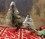 Cabin in the Woods Holiday Scene with Pantry Box Lid Base