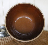 McCoy Stoneware Picket Fence Bowl Root Vegetables Grater