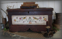 Miniature Pennsylvania Blanket Chest Paint Decorated