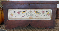 Miniature Pennsylvania Blanket Chest Paint Decorated