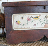 Miniature Pennsylvania Blanket Chest Paint Decorated