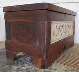 Miniature Pennsylvania Blanket Chest Paint Decorated