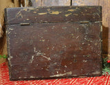 Early Document Box Book and Decorated Tree