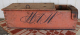 Valuable Box Salmon Paint Monogram Nice