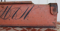 Valuable Box Salmon Paint Monogram Nice