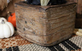 Early 19th Century Mortised Box Halloween Witch