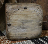 Early 19th Century Mortised Box Halloween Witch