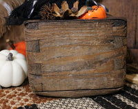 Early 19th Century Mortised Box Halloween Witch