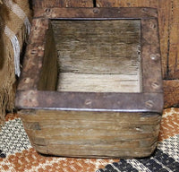 Early 19th Century Mortised Box Halloween Witch