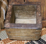 Early 19th Century Mortised Box Halloween Witch