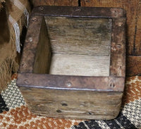Early 19th Century Mortised Box Halloween Witch