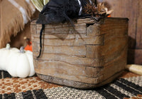 Early 19th Century Mortised Box Halloween Witch