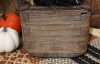 Early 19th Century Mortised Box Halloween Witch