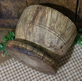 Mortar Early Black Ash Burl with Spoon