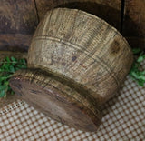 Mortar Early Black Ash Burl with Spoon