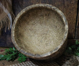 Mortar Early Black Ash Burl with Spoon