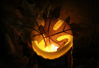 Candle Autumn Window LED