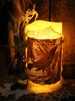 Candle Crow in Cornfield Autumn LED