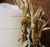 Candle Crow in Cornfield Autumn LED