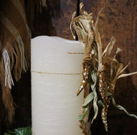 Candle Crow in Cornfield Autumn LED