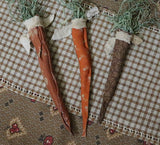 Amish Rabbit Handmade Basket Easter Gathering