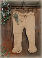 Childs Winter Knit Long John Pants