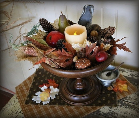 Compote Dressed in Autumn Attire