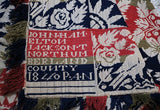 Coverlet Pennsylvania John Hamelton Northumberland County 1840 Birds and Hearts Motif