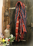 Antique Pennsylvania Overshot Coverlet - Sunrise & Star Pattern