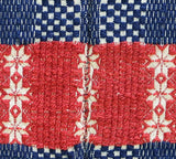 Antique Pennsylvania Overshot Coverlet - Sunrise & Star Pattern