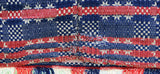 Antique Pennsylvania Overshot Coverlet - Sunrise & Star Pattern