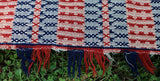 Antique Pennsylvania Overshot Coverlet - Sunrise & Star Pattern