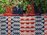 Antique Pennsylvania Overshot Coverlet - Sunrise & Star Pattern