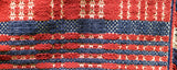 Antique Pennsylvania Overshot Coverlet - Sunrise & Star Pattern