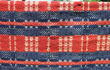 Antique Pennsylvania Overshot Coverlet - Sunrise & Star Pattern